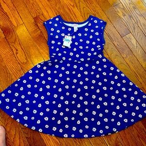 Justice Size 6 Dress- Girl- Flowers